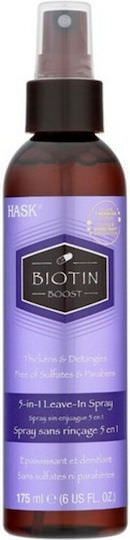Hask Biotin Boost Leave In Conditioner Όγκου για Όλους τους Τύπους Μαλλιών 177ml - Image 1