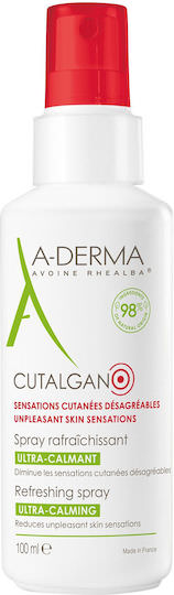 A-Derma Cutalgan Face Mist Τόνωσης Προσώπου για Ευαίσθητες Επιδερμίδες 100ml - Image 1