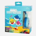 Celly Baby Shark Ενσύρματα Παιδικά On Ear Ακουστικά Μπλε - Image 3