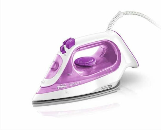 Braun TexStyle 3 SI 3030 Σίδερο Ατμού 2300W με Κεραμική Πλάκα και Συνεχόμενη Παροχή 45gr/min - Image 1