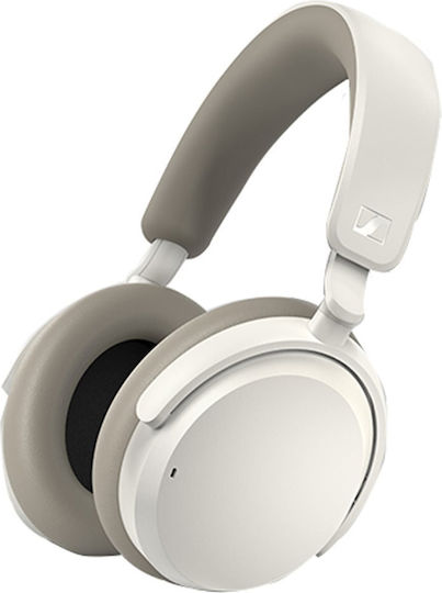 Sennheiser Accentum Ασύρματα / Ενσύρματα Over Ear Ακουστικά με 50 ώρες Λειτουργίας και Quick Charge Λευκά - Image 1