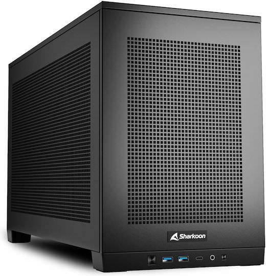 Sharkoon REBEL C20 Gaming Mini Tower Κουτί Υπολογιστή Μαύρο - Image 1