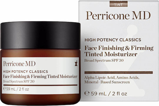 Perricone MD High Potency Classics Κρέμα Προσώπου Ημέρας με Χρώμα και SPF30 για Ενυδάτωση, Ανάπλαση & Ατέλειες με Υαλουρονικό Οξύ 59ml - Image 1