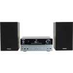 Aiwa Ηχοσύστημα 2.0 MSBTU-700DAB 50W με CD Player και Bluetooth Ασημί