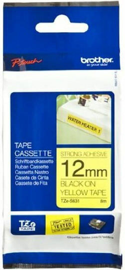 Brother Ταινία Ετικετογράφου σε Μαύρο Χρώμα - Image 1