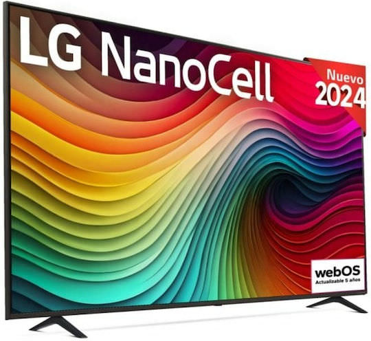 LG Smart Τηλεόραση 75" 4K UHD LED NanoCell NANO82 HDR (2024) 75NANO82T6B - Image 1
