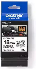 Brother Ταινία Ετικετογράφου σε Μαύρο Χρώμα - Image 1