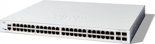Cisco Catalyst C1300-48T-4X v1 Managed L2 Switch με 48 Θύρες Gigabit (1Gbps) Ethernet και 4 SFP Θύρες - Image 1