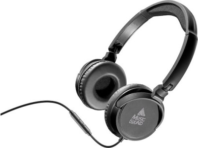 Cellular Line Music Sound Ενσύρματα On Ear Ακουστικά Μαύρα