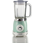 Ariete Vintage Μπλέντερ για Smoothies με Γυάλινη Κανάτα 1.5lt 1000W Πράσινο - Image 2