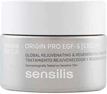 Sensilis Pro Egf-5 Rich Αντιγηραντική & Συσφικτική Κρέμα Προσώπου με Υαλουρονικό Οξύ 50ml - Image 1