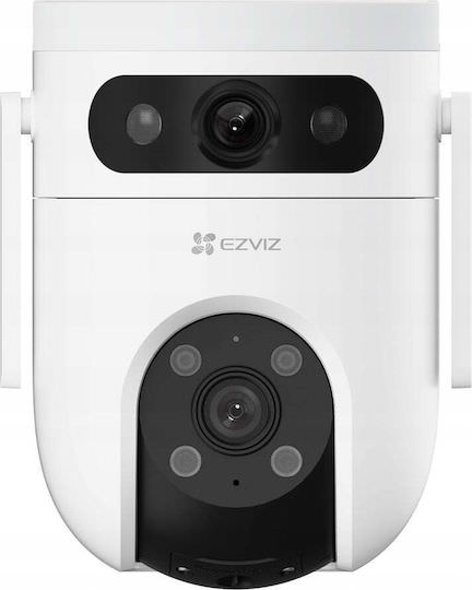 Ezviz CS-H9c IP Dual Κάμερα Παρακολούθησης Wi-Fi 3+3MP Αδιάβροχη με Αμφίδρομη Επικοινωνία και Φακό 2.8mm - Image 1