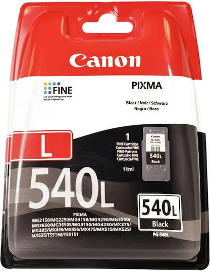 Canon PG-540L Γνήσιο Μελάνι Εκτυπωτή InkJet Μαύρο (5224B011) - Image 1