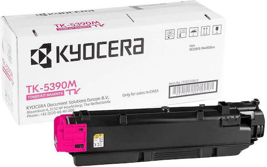 Kyocera TK-5390M Γνήσιο Toner Laser Εκτυπωτή Ματζέντα 13000 Σελίδων (1T02Z1BNL0) - Image 1