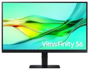 Samsung ViewFinity S6 S60UD IPS HDR Monitor 27" QHD 2560x1440 με Χρόνο Απόκρισης 5ms GTG - Image 1
