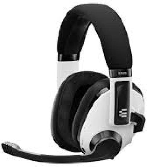 Epos H3 Hybrid Ασύρματο Over Ear Gaming Headset με σύνδεση 3.5mm / Bluetooth / USB Λευκό - Image 1