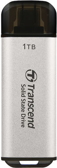 Transcend Esd300s 1TB USB 3.2 SSD Stick με σύνδεση USB-C Γκρι - Image 1