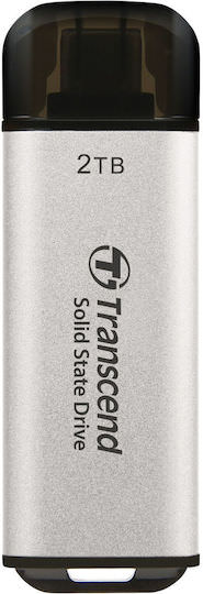 Transcend Esd300s 2TB USB 3.2 SSD Stick με σύνδεση USB-C Γκρι - Image 1