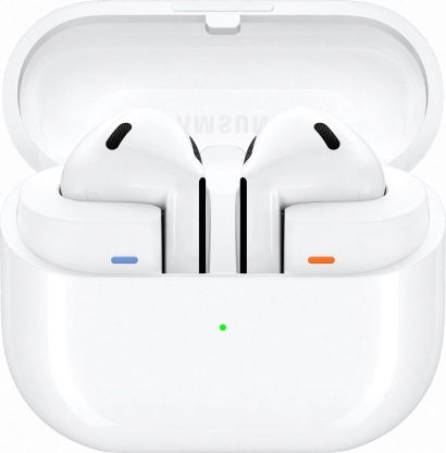Samsung Galaxy Buds3 Bluetooth Handsfree Ακουστικά με Αντοχή στον Ιδρώτα και Θήκη Φόρτισης Λευκά - Image 1