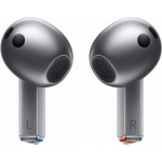 Samsung Galaxy Buds3 Bluetooth Handsfree Ακουστικά με Αντοχή στον Ιδρώτα και Θήκη Φόρτισης Silver - Image 3