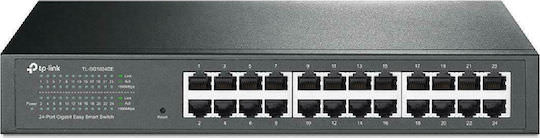 TP-LINK TL-SG1024DE v4 Unmanaged L2 Switch με 24 Θύρες Gigabit (1Gbps) Ethernet - Image 1