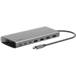 Belkin Connect USB-C Docking Station με HDMI 4K PD Ethernet και σύνδεση 2 Οθονών Γκρι - Image 2
