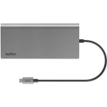 Belkin Connect USB-C Docking Station με HDMI 4K PD Ethernet και σύνδεση 2 Οθονών Γκρι - Image 3