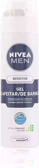Nivea Men Sensitive Active Comfort System Gel Ξυρίσματος για Ευαίσθητες Επιδερμίδες 200ml - Image 1