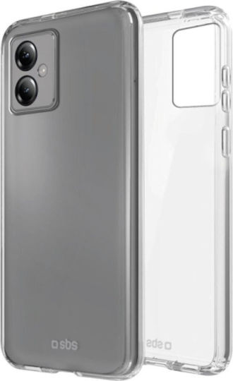 SBS 0.3 Skinny Back Cover Σιλικόνης Διάφανο (Moto G14) - Image 1