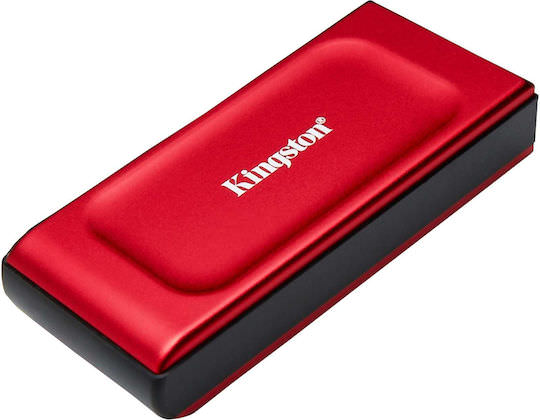 Kingston XS1000 USB-C Εξωτερικός SSD 2TB 1.8" Κόκκινο - Image 1