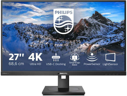 Philips 279P1 IPS Monitor 27" 4K 3840x2160 με Χρόνο Απόκρισης 4ms GTG - Image 1