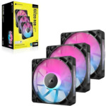 Corsair iCue Link RX120 Case Fan με RGB Φωτισμό και Σύνδεση 4-Pin PWM 3τμχ - Image 2