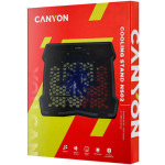 Canyon NS-02 Cooling Pad για Laptop έως 15.6" με 1 Ανεμιστήρα και Φωτισμό - Image 4