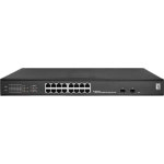 Level One GES-2118P L2 PoE+ Switch με 16 Θύρες Gigabit (1Gbps) Ethernet και 2 SFP Θύρες - Image 3
