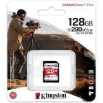 Kingston Canvas React Plus V60 SDXC 128GB Class 10 U3 V60 UHS-II - Image 3