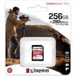 Kingston Canvas React Plus V60 SDXC 256GB Class 10 U3 V60 UHS-II - Image 3