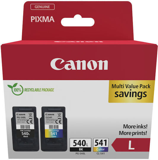 Canon Γνήσιο Photo Value Pack με 2 Μελάνια Εκτυπωτή InkJet Μαύρο / Πολλαπλό (Color) (5224B013) - Image 1