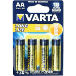 Varta LongLife Αλκαλικές Μπαταρίες AA 1.5V 4τμχ - Image 4