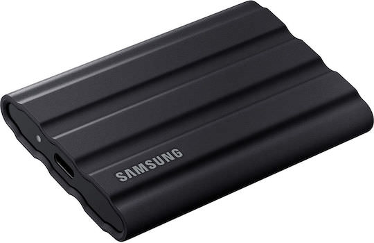 Samsung T7 Shield USB-C Εξωτερικός SSD 1TB 2.5" Μαύρο - Image 1