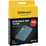 Intenso TX100 USB 3.2 Εξωτερικός SSD 500GB 2.5" Μπλε - Image 2