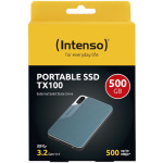 Intenso TX100 USB 3.2 Εξωτερικός SSD 500GB 2.5" Μπλε - Image 4