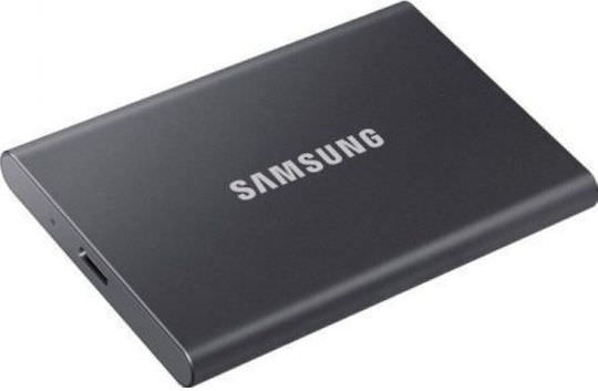 Samsung T7 USB 3.2 / USB-C Εξωτερικός SSD 4TB 2.5" Γκρι - Image 1