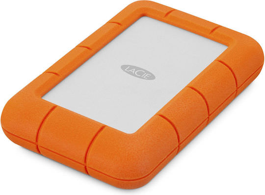 Lacie Rugged Mini USB-C Εξωτερικός SSD 4.1TB 2.5" Μαύρο - Image 1