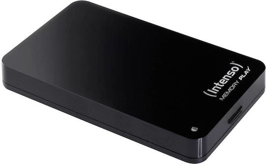 Intenso Memory Play USB 3.0 Εξωτερικός HDD 1TB 2.5" Μαύρο - Image 1