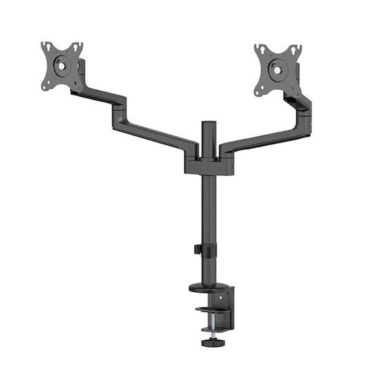 Neomounts Βάση Γραφείου για 2 Οθόνες έως 27" με Βραχίονα (DS60-425BL2) - Image 1