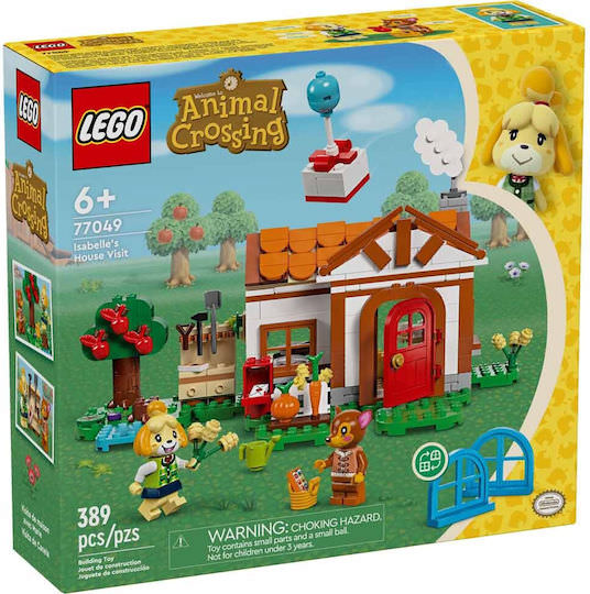 LEGO Animal Crossing Animal Crossing Isabelle's House Visit για 6+ Ετών 389τμχ - Image 1