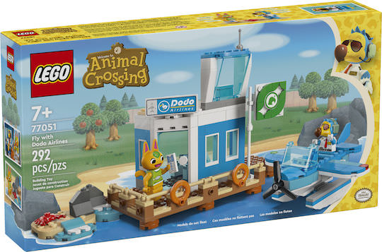 LEGO Animal Crossing Animal Crossing - Fly with Dodo Airlines για 7+ Ετών 292τμχ - Image 1