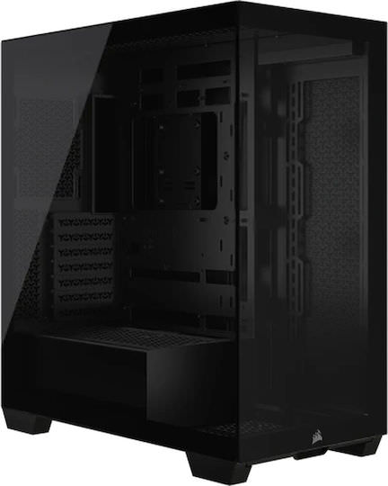 Corsair 3500X Gaming Midi Tower Κουτί Υπολογιστή με Πλαϊνό Παράθυρο Μαύρο - Image 1