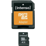 Intenso microSDHC 4GB Class 4 με αντάπτορα - Image 3