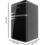 Cecotec Mini Bar 86lt Υ89.3xΠ48.7xΒ59.2εκ. Μαύρο Bolero CoolMarket 2D Origin - Image 4